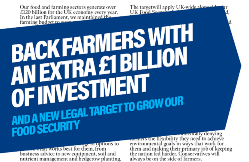 Back Farmers With An Extra £1 Billion of Investment