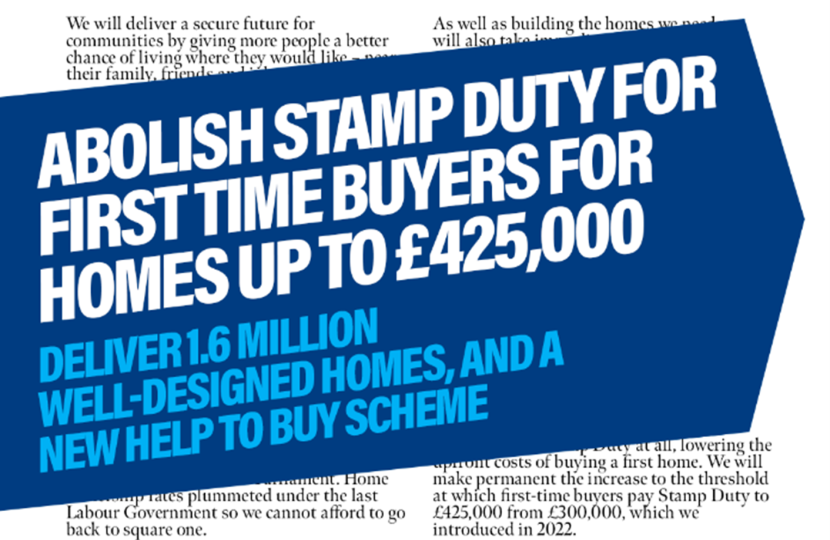 Abolish Stamp Duty For First Time Buyers