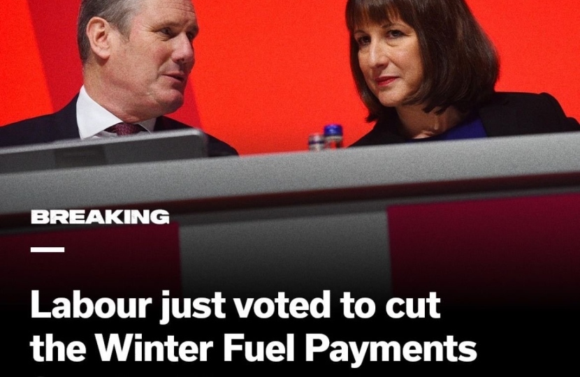 Labour just voted to axe your winter fuel allowance