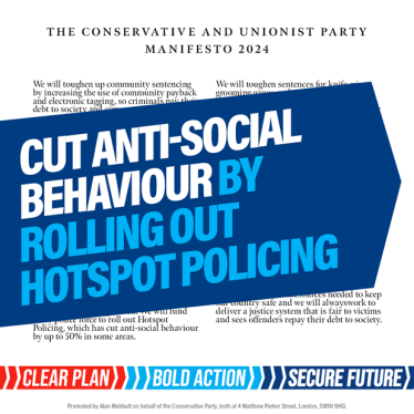 Cut Anti-Social Behaviour By Rolling Out Hotspot Policing