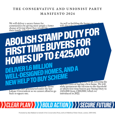 Abolish Stamp Duty For First Time Buyers